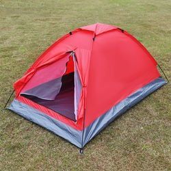 Waterproof 2 Person Camping Tent w/ 1 Door