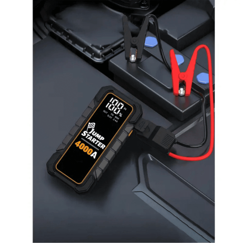 20000mAh 12V Car Battery Jump Starter 4000 Peak Amp USB Fast Charging LED Light 3.54*1.8*7.84 in