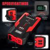 ET05 2000A Car Portable Jump Starter with Dual USB, 1 Pack, 9.8 x 4.1 x 5.3in