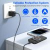 10000mAh 22.5W Magnetic Wireless Power Bank PD Fast Charging Portable Charger with Built-in Type-C Cables 15W Wireless Charging