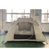 Tent, quick-opening automatic tent, waterproof and UV resistant tent, suitable for 2~3 people camping, picnic, outdoor travel tent - beige