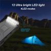 20000mah Rugged & Waterproof 18W Power Delivery USB-C Port Power Bank. Portable Phone Charger with Flashlight. Compatible with iPhone;  Samsung Gala