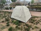 Tent, quick-opening automatic tent, waterproof and UV resistant tent, suitable for 2~3 people camping, picnic, outdoor travel tent - beige