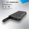 20000mah Rugged & Waterproof 18W Power Delivery USB-C Port Power Bank. Portable Phone Charger with Flashlight. Compatible with iPhone;  Samsung Gala