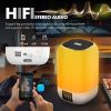 Bluetooth Speaker with Night Light, Alarm Clock Touch Sensor Bedside Lamp Dimmable Multi-Color Changing, Speaker Bedroom Alarm Clock