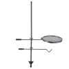 VEVOR Swivel Campfire Grill, Fire Pit Grill Grate over Fire Pits, Heavy Duty Steel Grill Grates, 360° Adjustable Open Fire Outdoor Cooking Equipment