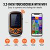 VEVOR Thermal Imaging Camera, 256 x 192 IR Resolution Pocket Infrared Thermal Imager with WiFi