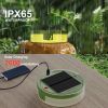 32.8 ft Waterproof Retractable Strip Light Soloar Powered LED String Lights for Outdoor, Camping, tent, garden, Patio
