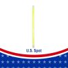 35cm.1.5cm 50pcs Glow Stick Baton Yellow
