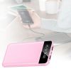 10000mAh Power Bank Portable Ultra Slim Charger External Battery Pack with 2 USB Output Ports Charging Cable LED Flashlight Compatible with IOSPhone 1
