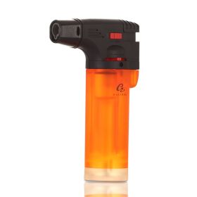 GALINER Torch Lighter Gas Cigar Lighter Windproof 1 Flame Jet Cakmak Lighters Refillable Butane Lighter Burner 2020 1PC Random (Color: Red)