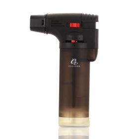 GALINER Torch Lighter Gas Cigar Lighter Windproof 1 Flame Jet Cakmak Lighters Refillable Butane Lighter Burner 2020 1PC Random (Color: Black)