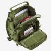 Unisex Sling Shoulder Bag Molle Outdoor Daypack Backpack with Adjustable Strap