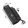 GALINER Metal Cigar Lighter Gas Butane Portable Windproof 4 Jet Torch Lighters Pocket Smoking Cigar Burner Isqueiro