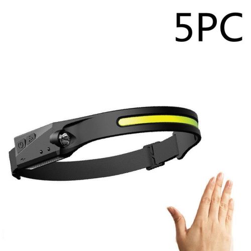 COB LED Induction Riding Headlamp Flashlight USB Rechargeable Waterproof Camping Headlight With All Perspectives Hunting Light COB LED Induction Riding Headlamp Flashlight USB Rechargeable Waterproof Camping Headlight With All Perspectives Hunting Light