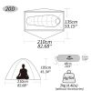 Naturehike Camping Tent 1 Person Ultralight Waterproof Cycling Tent 3 Season Outdoor Travel Fishing Tent Hiking Backpacking Tent