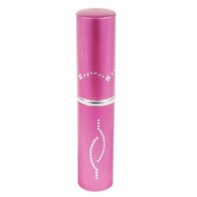25,000,000 Volt Rechargeable Lipstick Stun Gun with Flashlight (Options: Pink)
